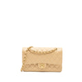 CHANEL MEDIUM CLASSIC DOUBLE FLAP BAG CAVIAR BEIGE GHW