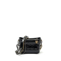 CHANEL SMALL GABRIELLE HOBO BAG CALFSKIN BLACK MULTICOLOUR HARDWARE