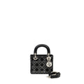 DIOR MINI LADY DIOR STAIN CRYSTAL BLACK SHW