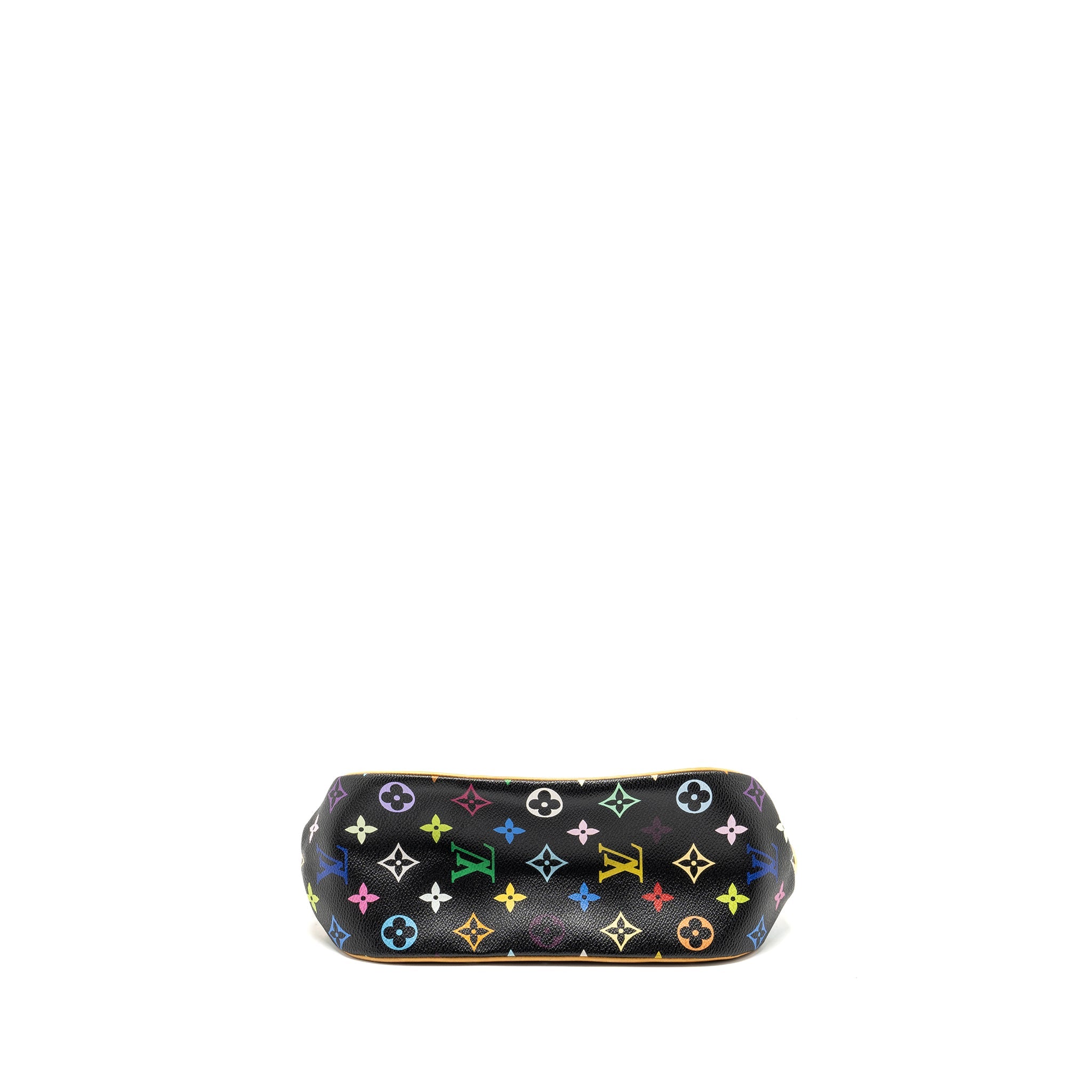 LOUIS VUITTON VINTAGE SHOULDER BAG BLACK/MULTICOLOUR MONOGRAM CANVAS GHW