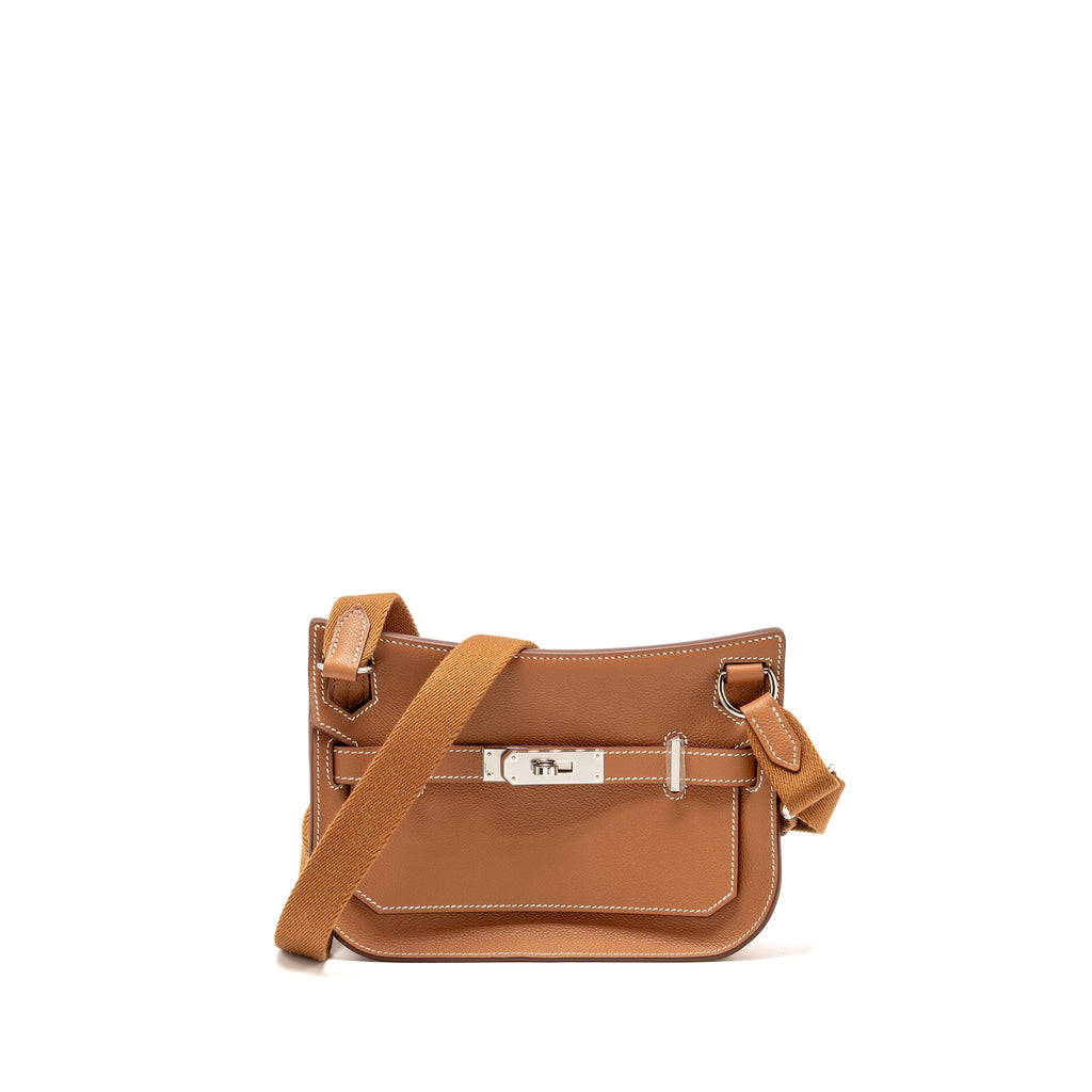 HERMES MINI JYPSIERE EVERCOLOR GOLD SHW