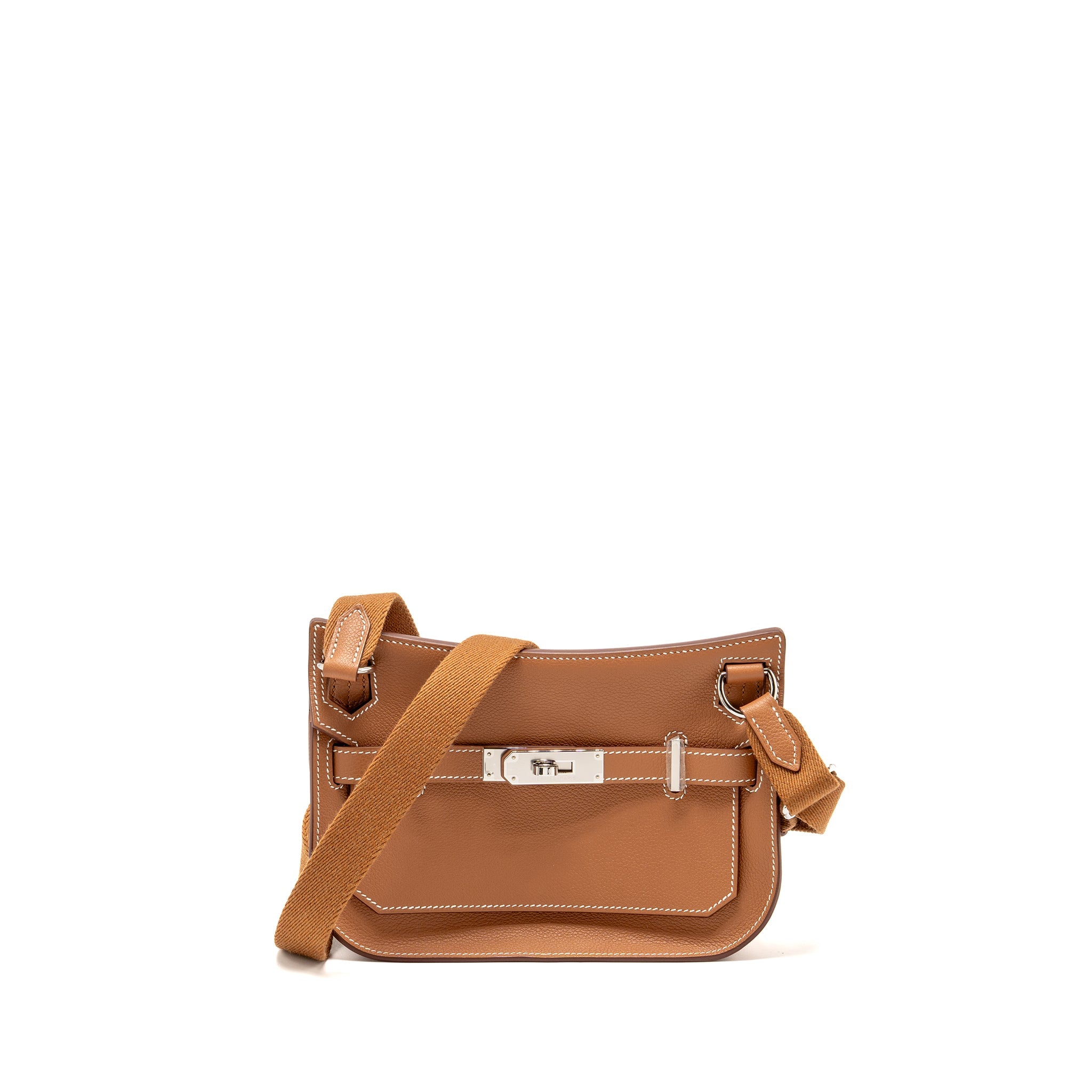 HERMES MINI JYPSIERE EVERCOLOR GOLD SHW
