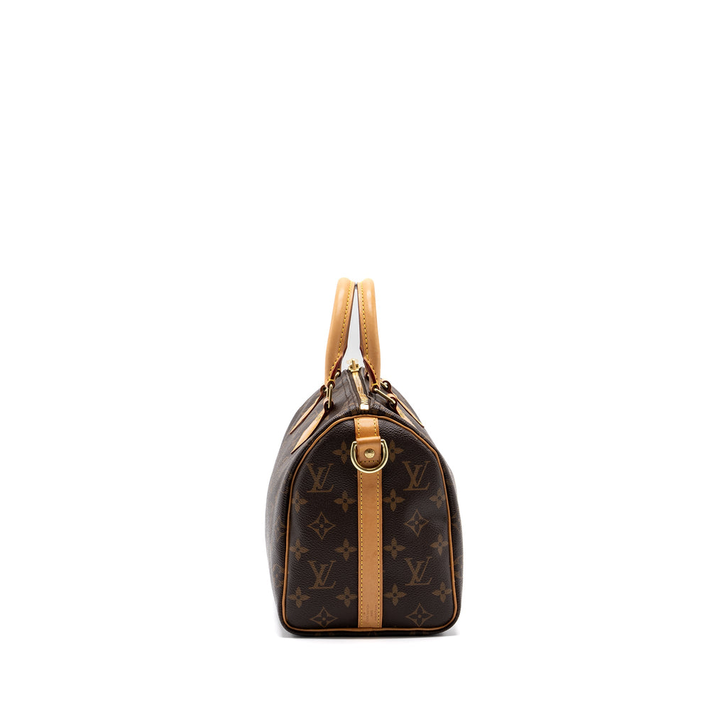 LOUIS VUITTON SPEEDY BANDOULIERE 25 MONOGRAM CANVAS GHW
