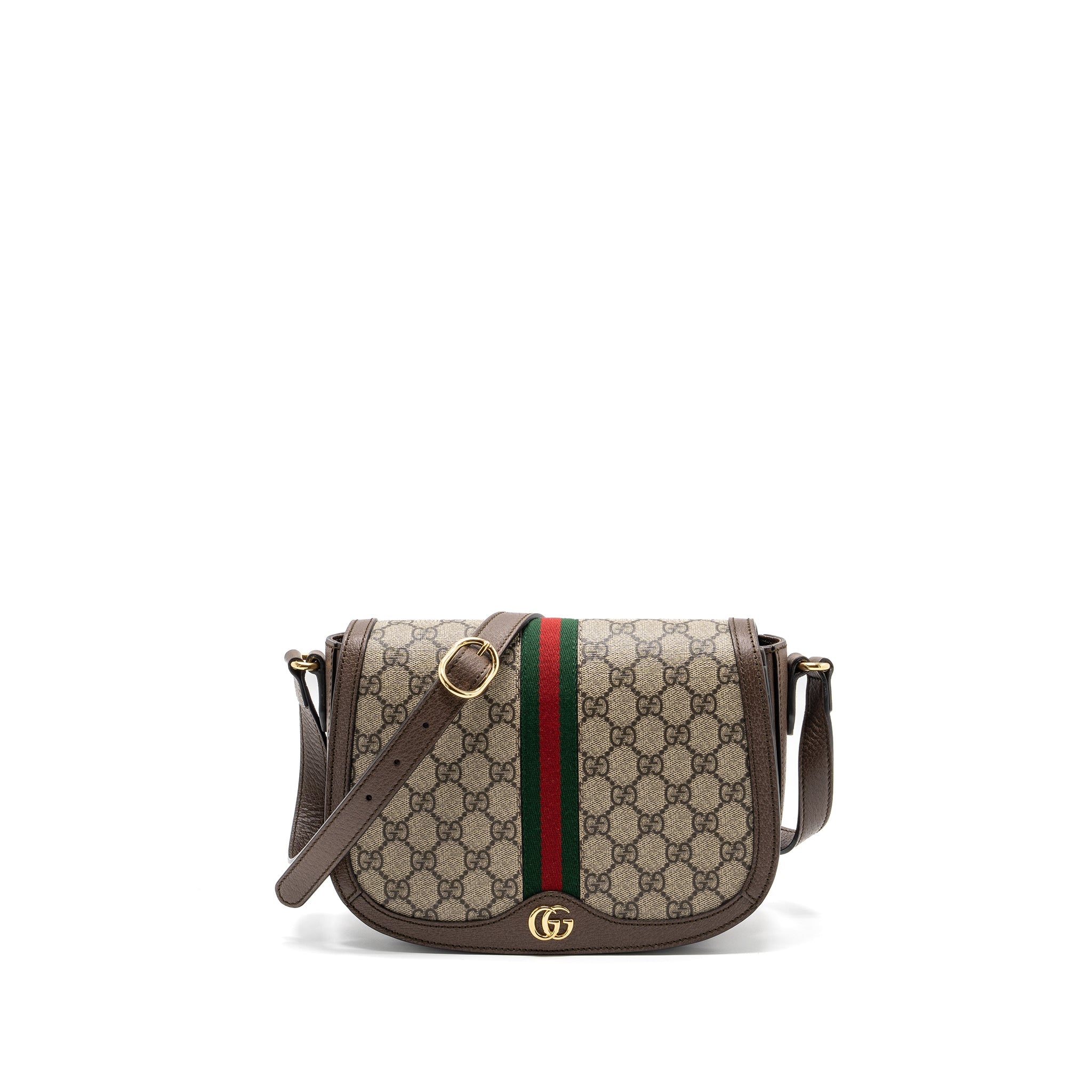 GUCCI OPHIDIA GG SHOULDER BAG GG SUPREME CANVAS  GHW