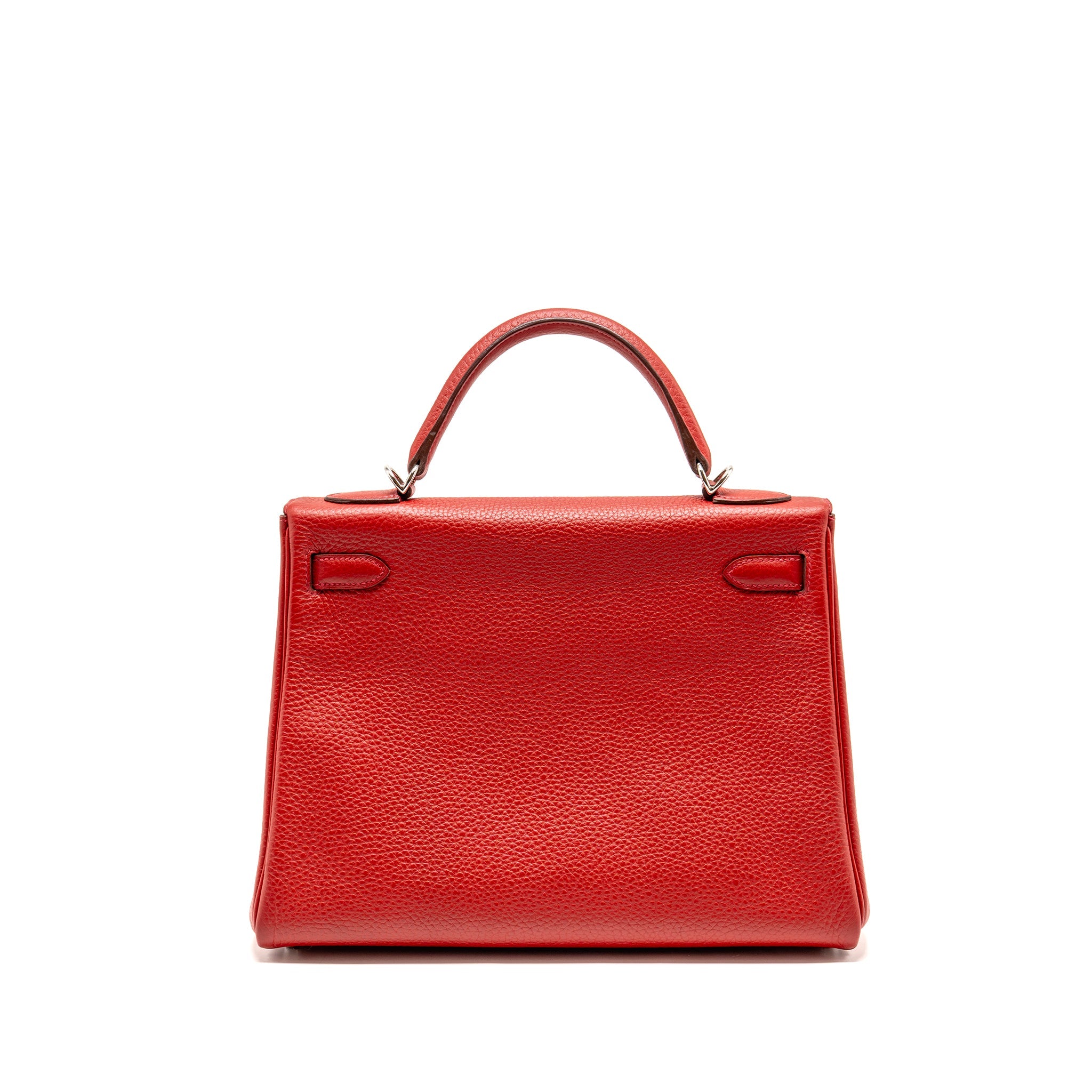 HERMES KELLY 32 CLEMENCE RED SHW