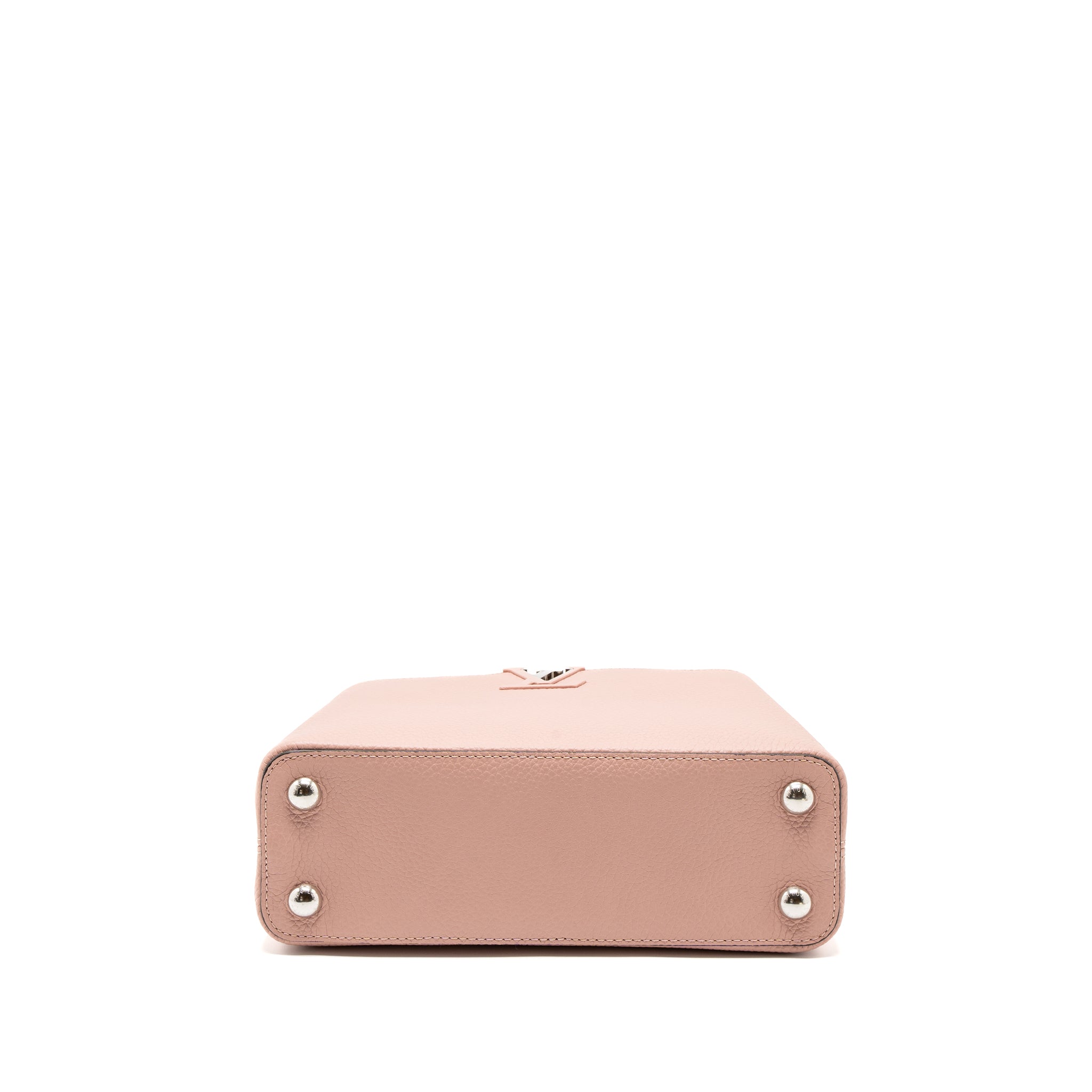 LOUIS VUITTON CAPUCINES BB TAURILLON CALFSKIN LIGHT PINK SHW