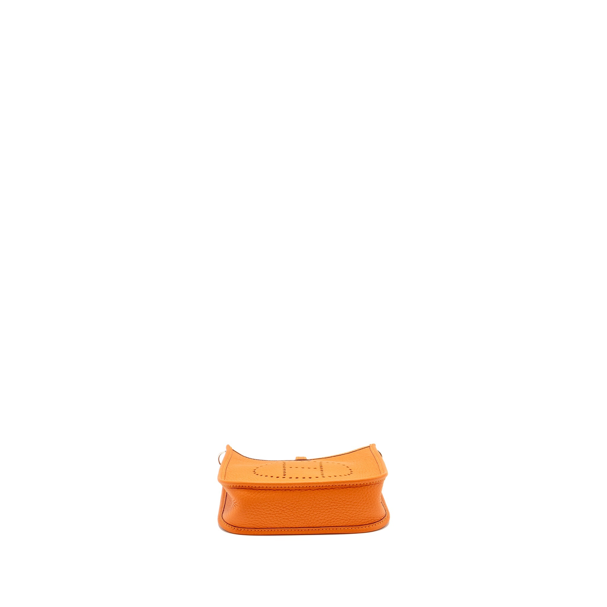 HERMES MINI EVELYNE CLEMENCE ORANGE SHW