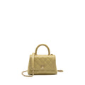 CHANEL MINI COCO HANDLE CAVIAR LIGHT GREEN LGHW (MICROCHIP)