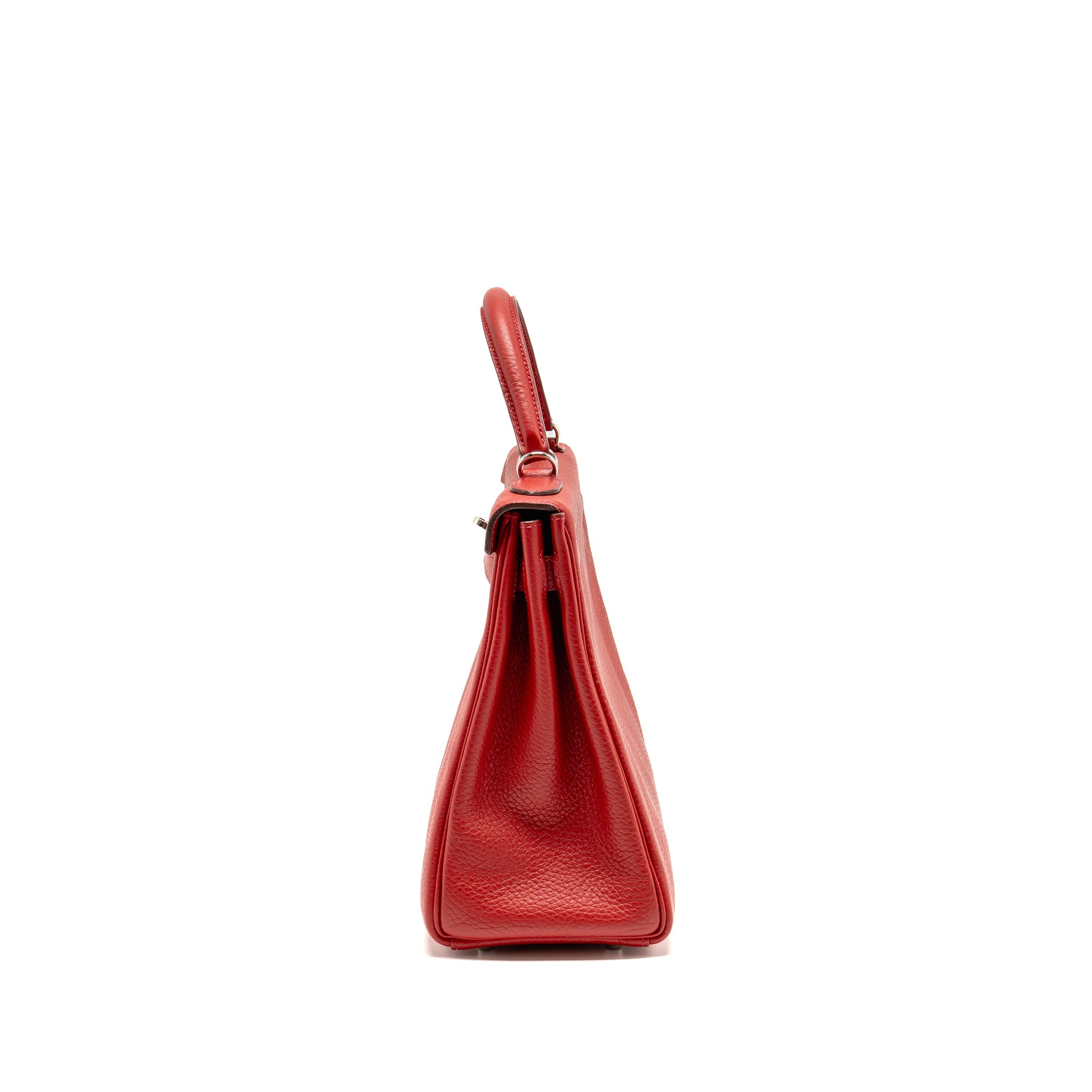 HERMES KELLY 32 CLEMENCE RED SHW
