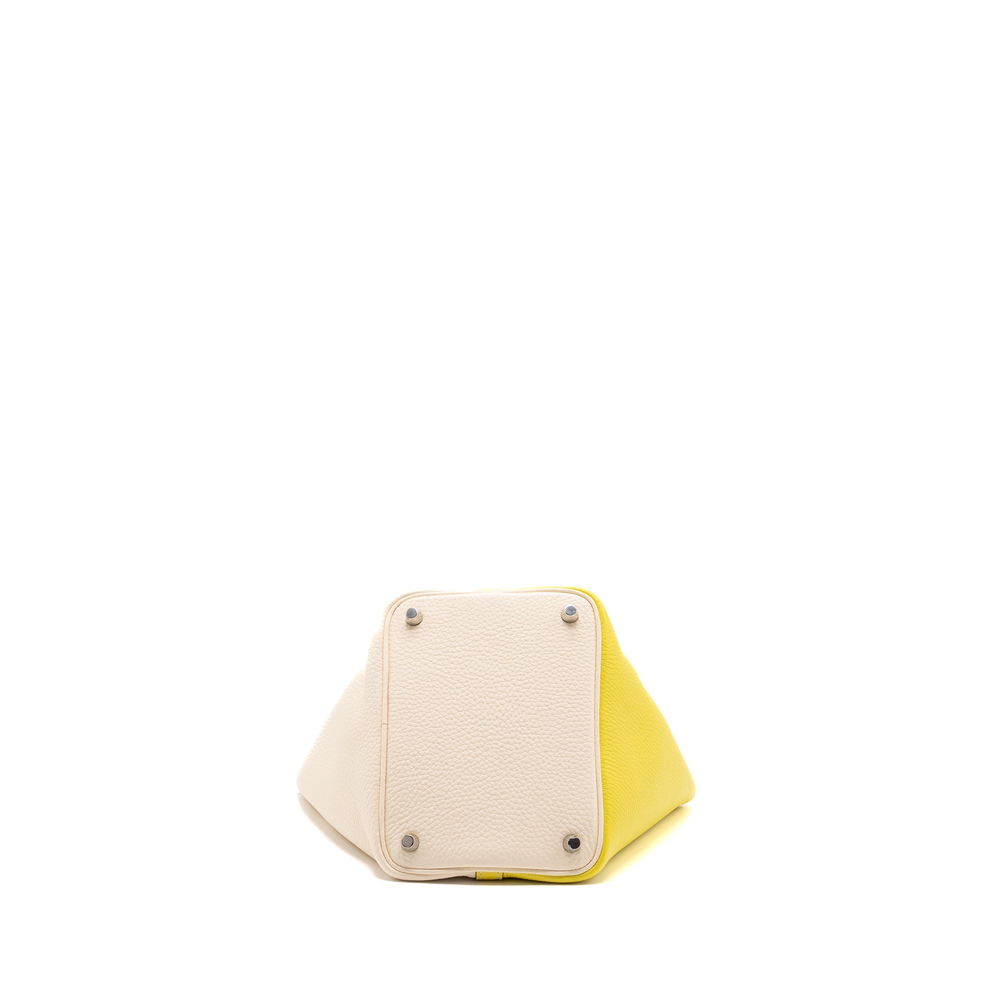 HERMES PICOTIN 18 CLEMENCE LIME/NATA SHW