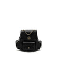 CHANEL 23K TRIPLE POCKET BACKPACK CAVIAR BLACK LGHW(MICROCHIP)