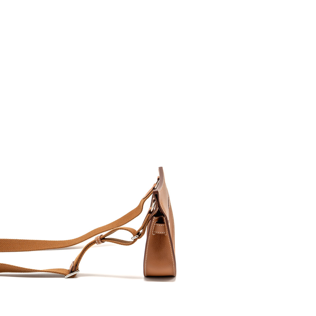 HERMES MINI JYPSIERE EVERCOLOR GOLD SHW