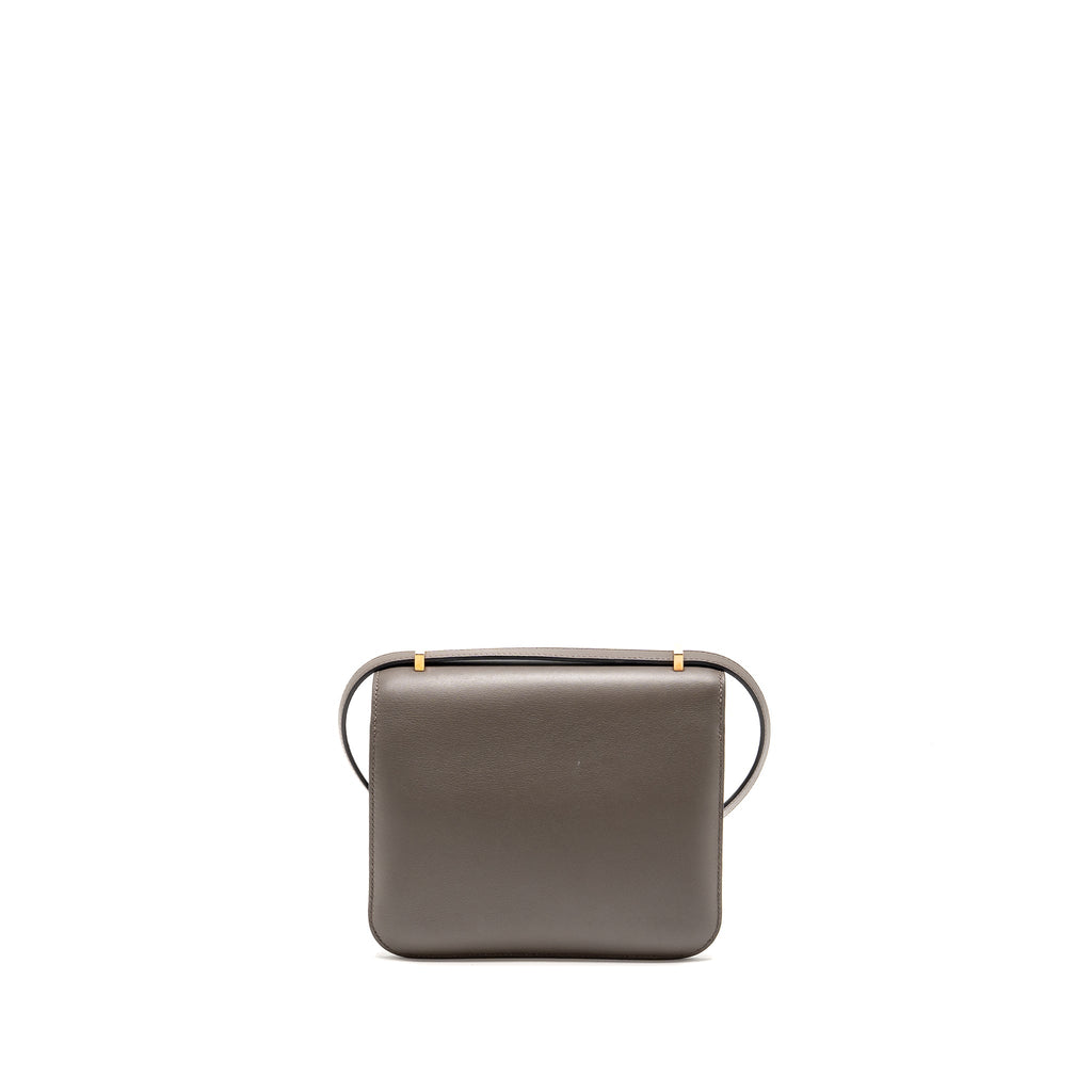 HERMES MINI CONSTANCE SWIFT 8F GRIS ETAIN RGHW