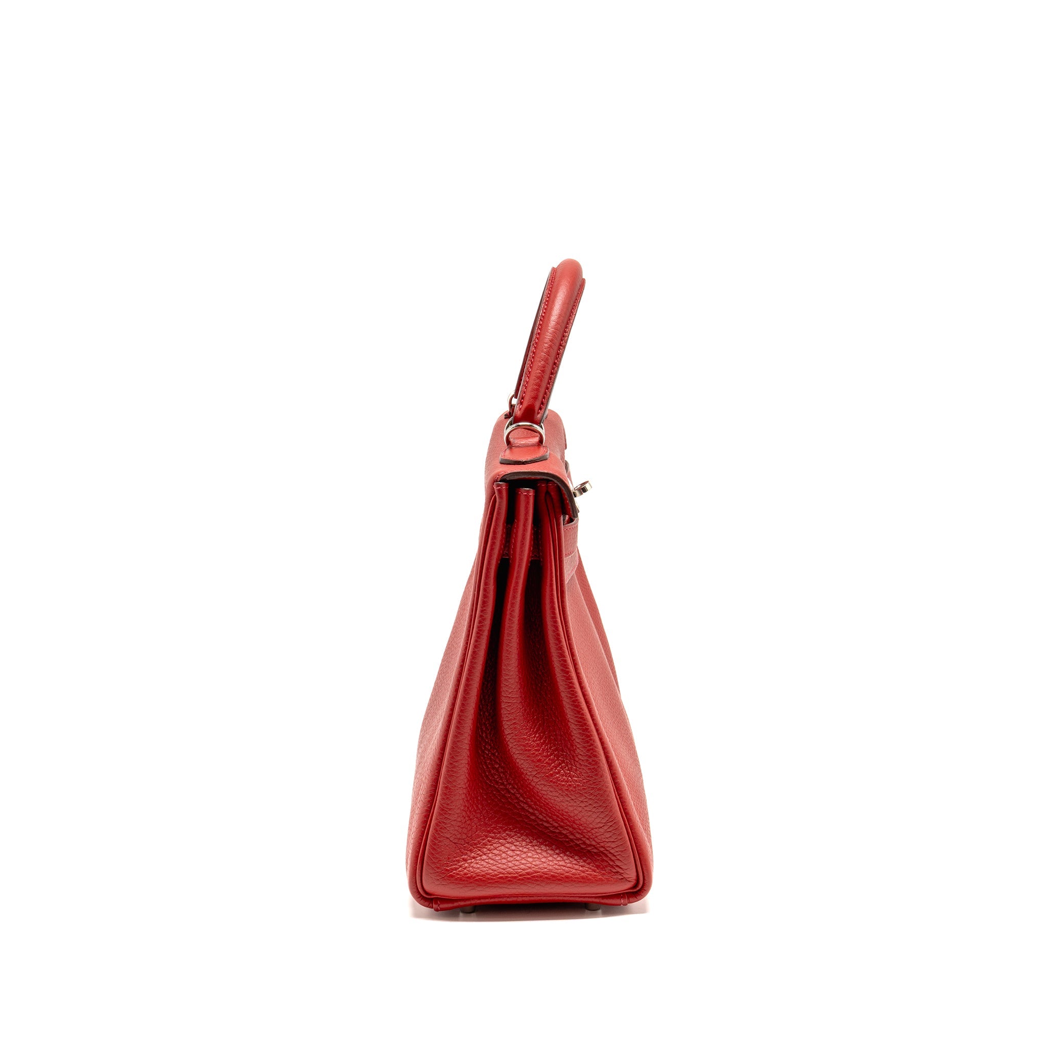 HERMES KELLY 32 CLEMENCE RED SHW