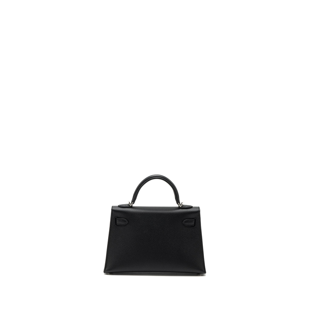 HERMES MINI KELLY EPSOM BLACK SHW