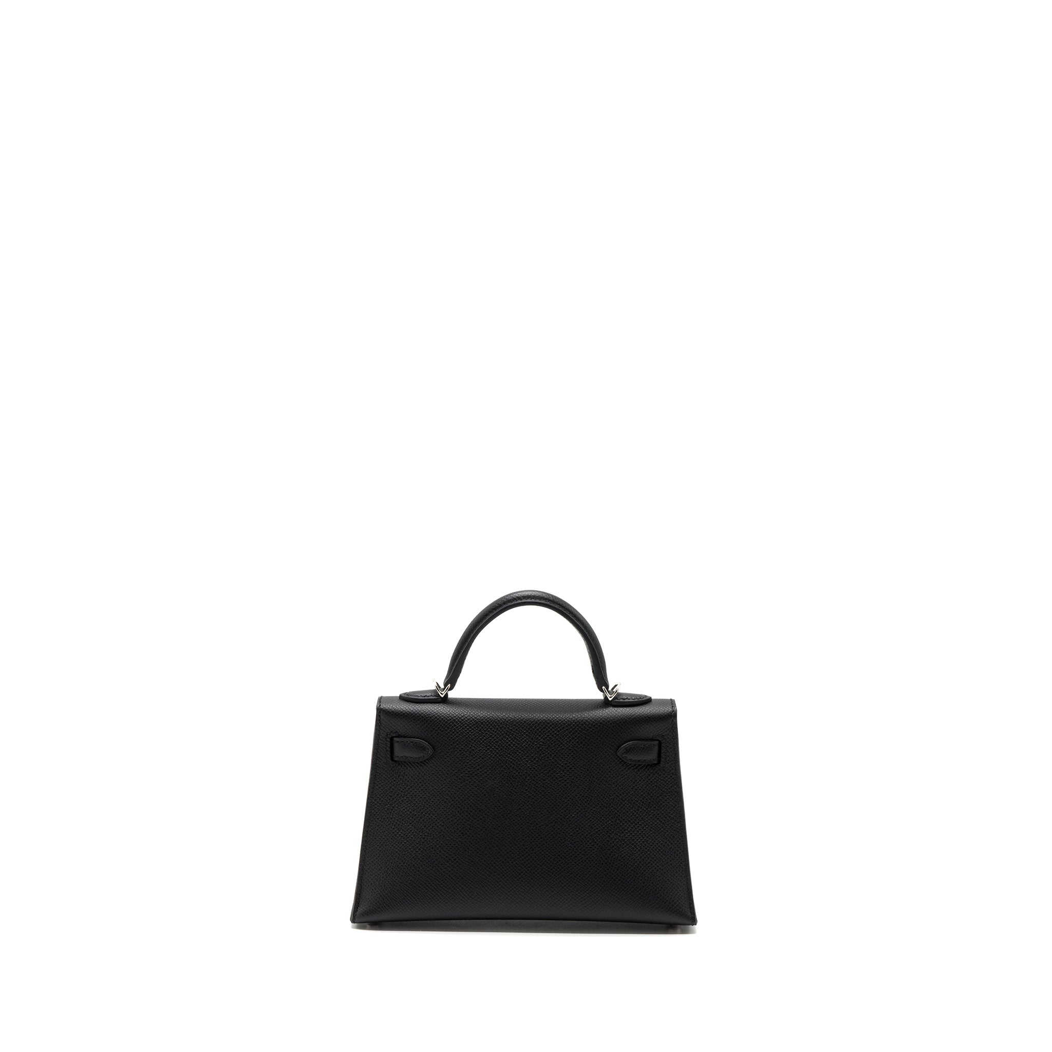 HERMES MINI KELLY EPSOM BLACK SHW