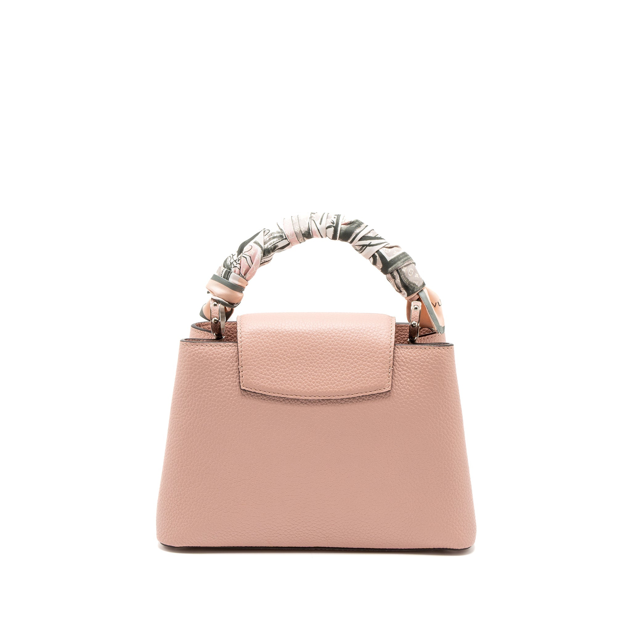 LOUIS VUITTON CAPUCINES BB TAURILLON CALFSKIN LIGHT PINK SHW