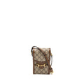 GUCCI HORSEBIT 1955 MINI BAG GG SUPREME CANVAS BROWN/MULTICOLOURED GHW