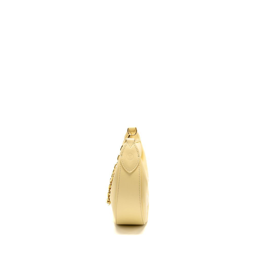 LOUIS VUITTON OVER THE MOON MONOGRAM BUBBLEGRAM CALFSKIN LIGHT YELLOW GHW