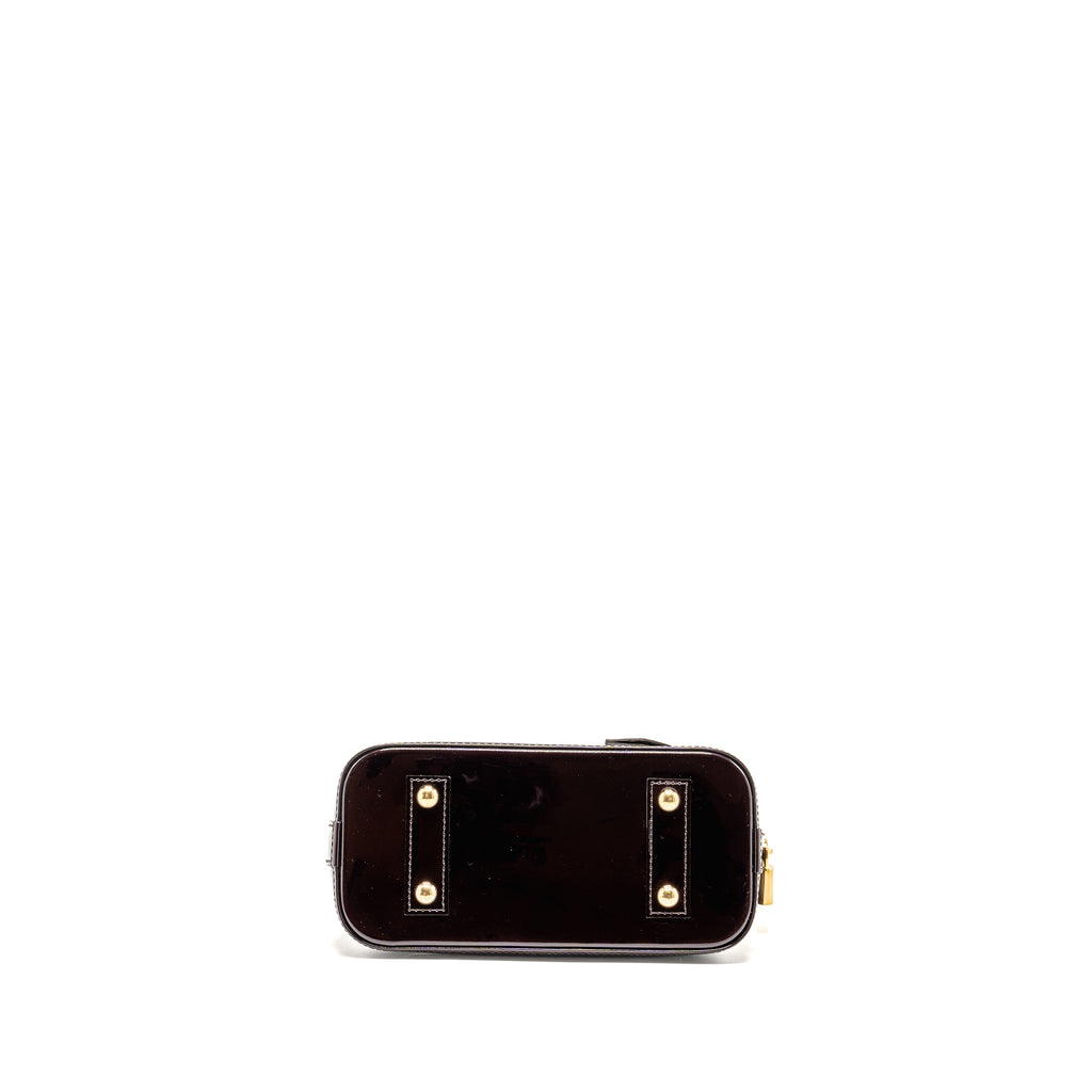 LOUIS VUITTON ALMA BB PATENT AMATANTE GHW