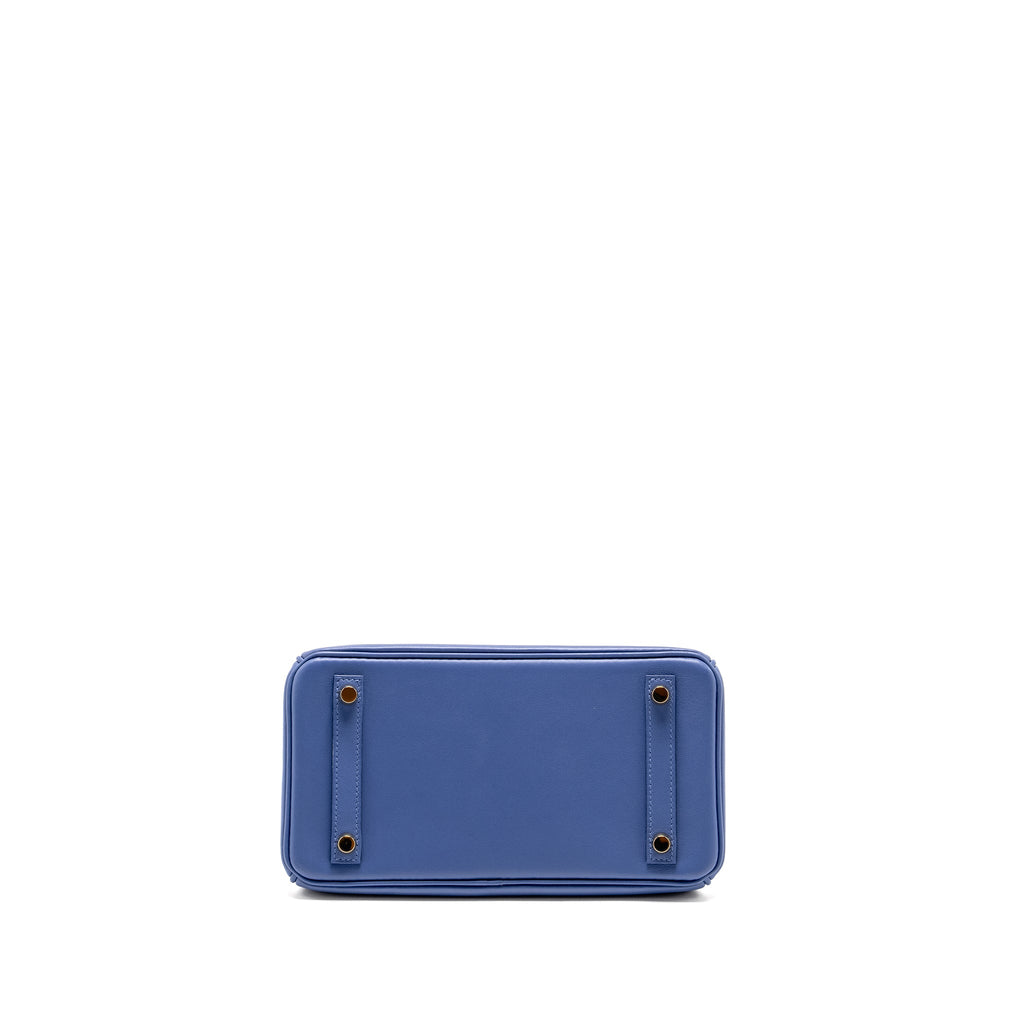 HERMES BIRKIN 25 SWIFT BLUE BRIGHTON GHW
