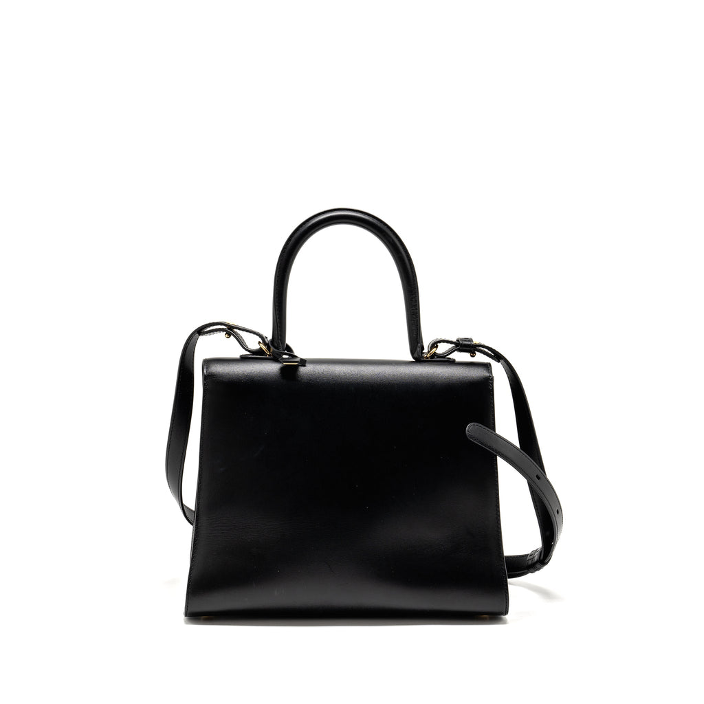 DELVAUX BRILLIANT MM CALFSKIN BLACK GHW