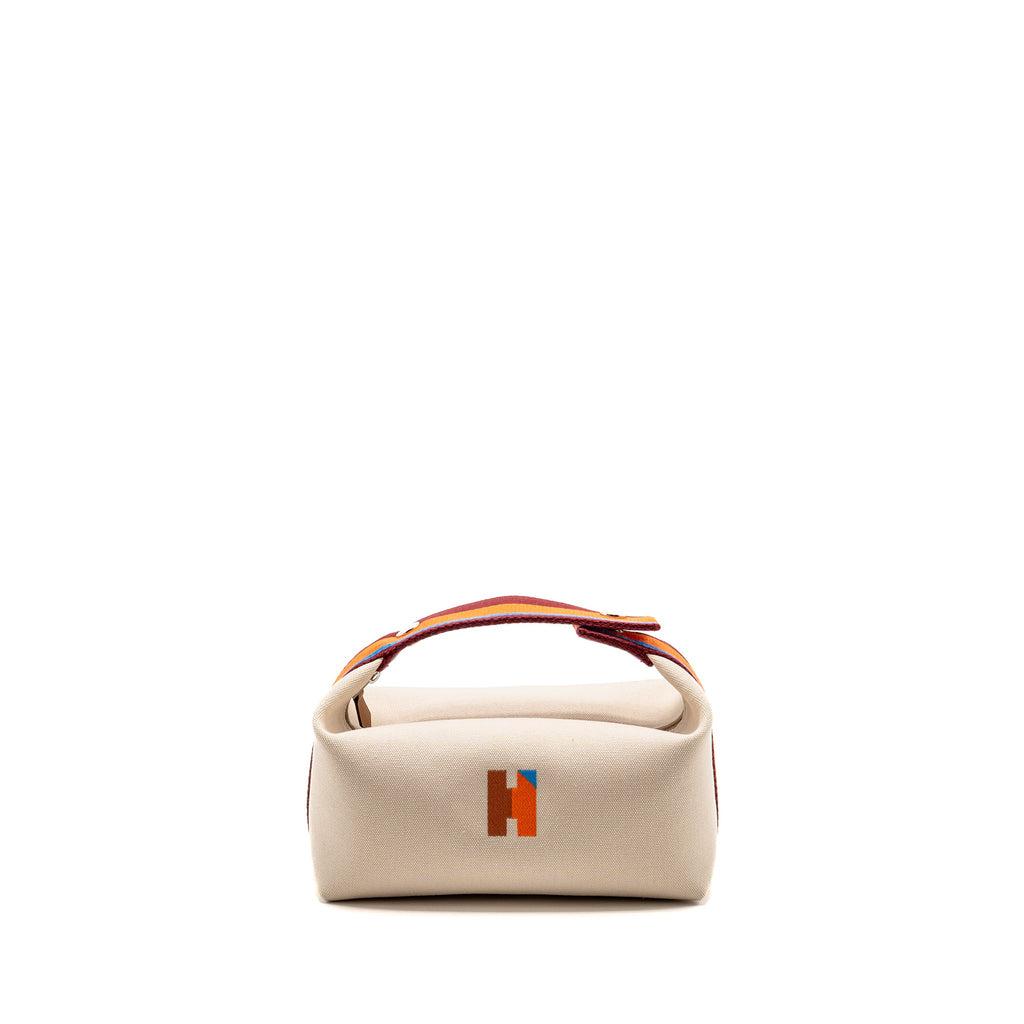 HERMES BRIDE A BRAC H PAVILLON CASE, SMALL MODEL NATUREL