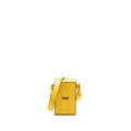 FENDI VERTICAL BOX BAG CALFSKIN YELLOW GHW