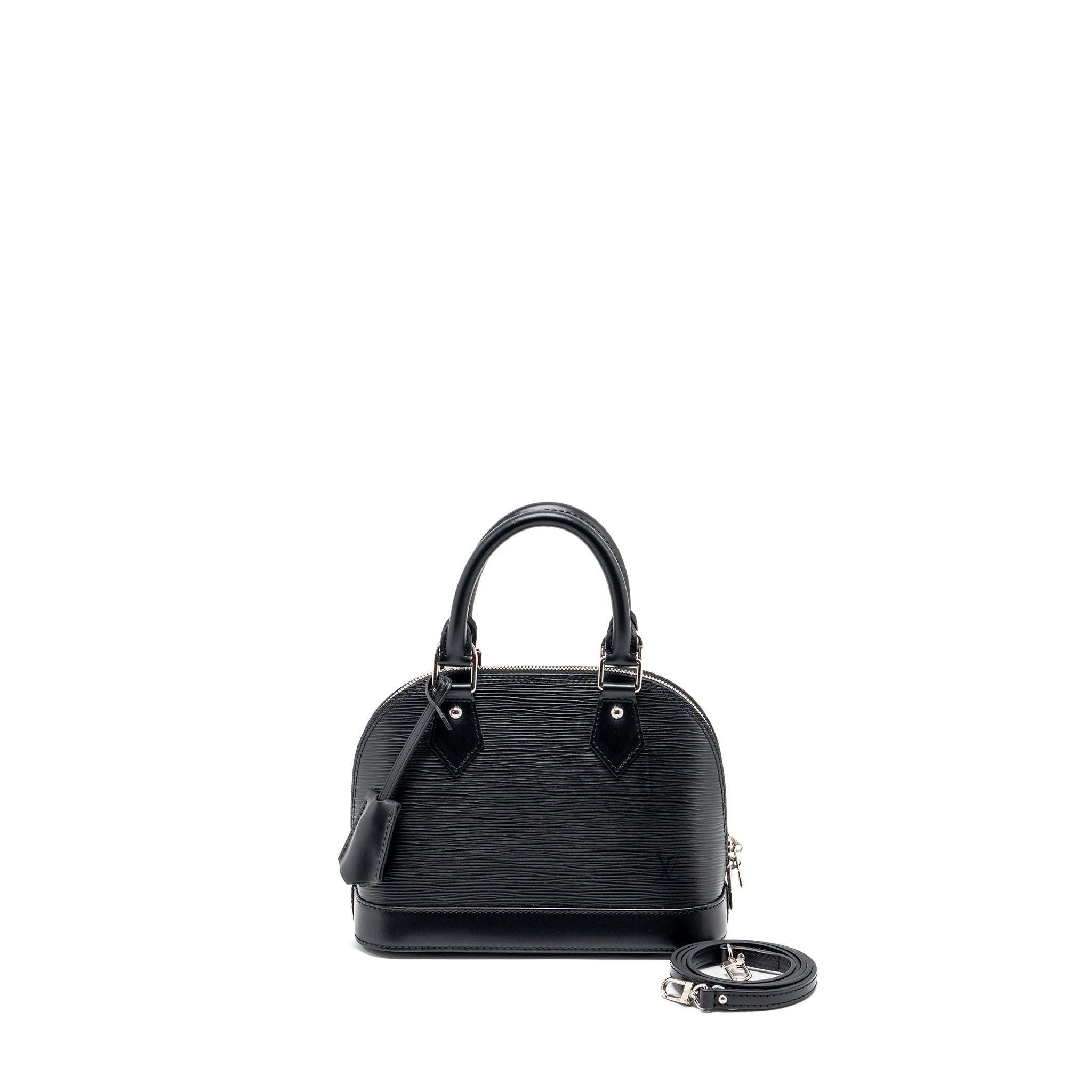 LOUIS VUITTON ALMA BB EPI BLACK SHW