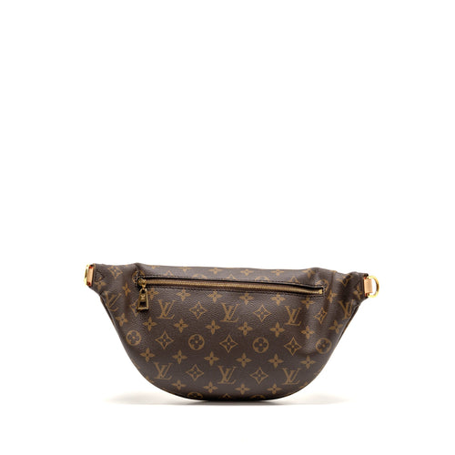 LOUIS VUITTON HIGH RISE BUMBAG MONOGRAM CANVAS GHW