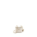 CHANEL PEARL CRUSH MINI VANITY WITH CHAIN LAMBSKIN WHITE LGHW (MICROCHIP)