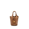 HERMES PICOTIN 18 LOCK BAG TAURILLON MAURICE GOLD GHW