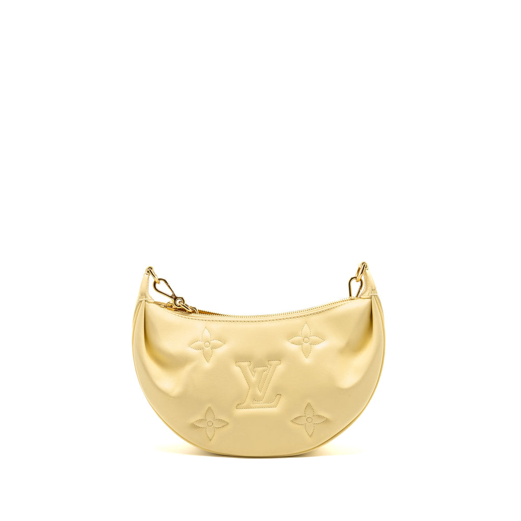 LOUIS VUITTON OVER THE MOON MONOGRAM BUBBLEGRAM CALFSKIN LIGHT YELLOW GHW