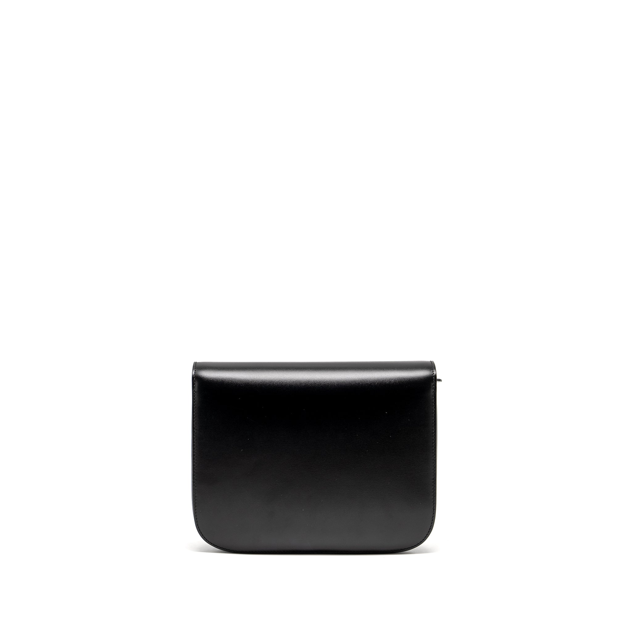 CELINE MEDIUM CLASSIC BOX BAG CALFSKIN BLACK GHW