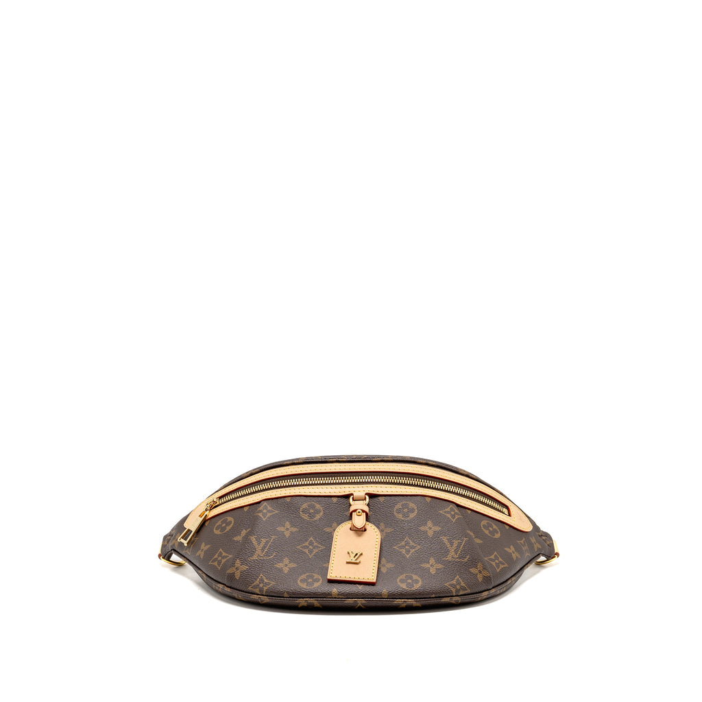LOUIS VUITTON HIGH RISE BUMBAG MONOGRAM CANVAS GHW