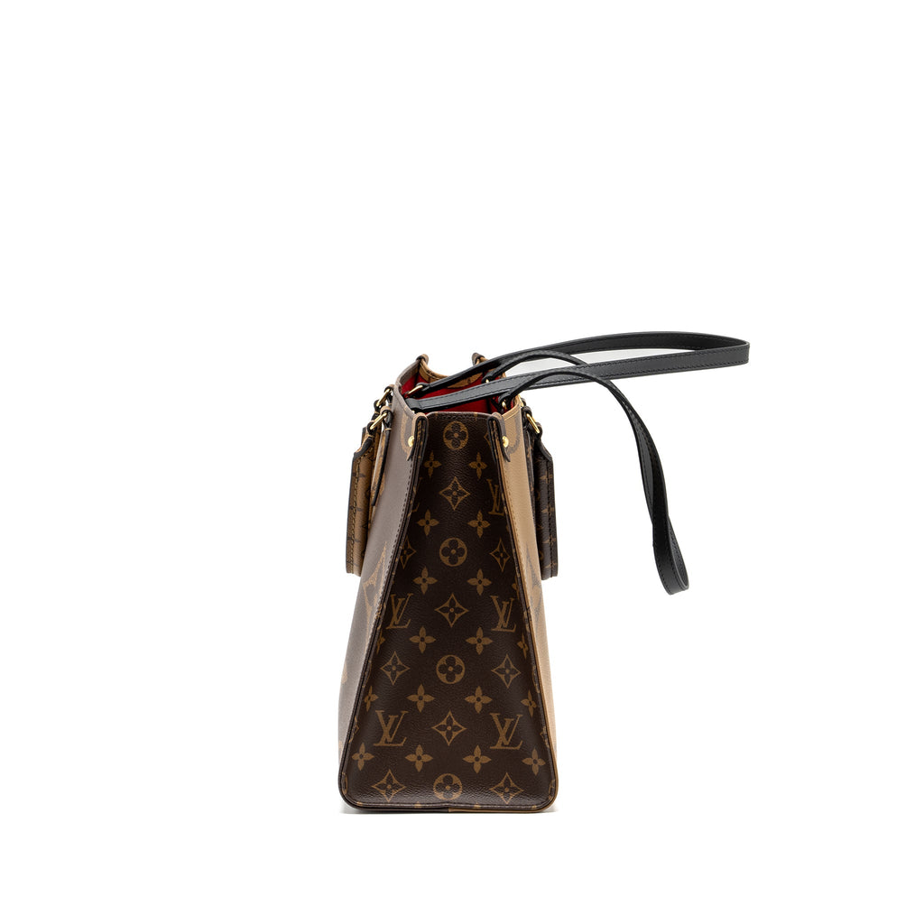 LOUIS VUITTON ONTHEGO MM MONOGRAM CANVAS GHW