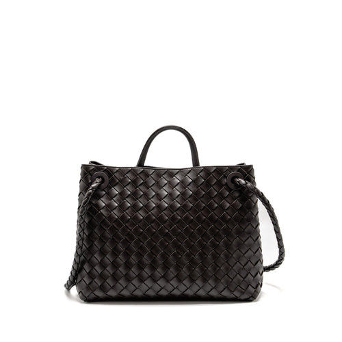 BOTTEGA VENETA MEDIUM ANDIAMO LAMBSKIN FONDANT GHW