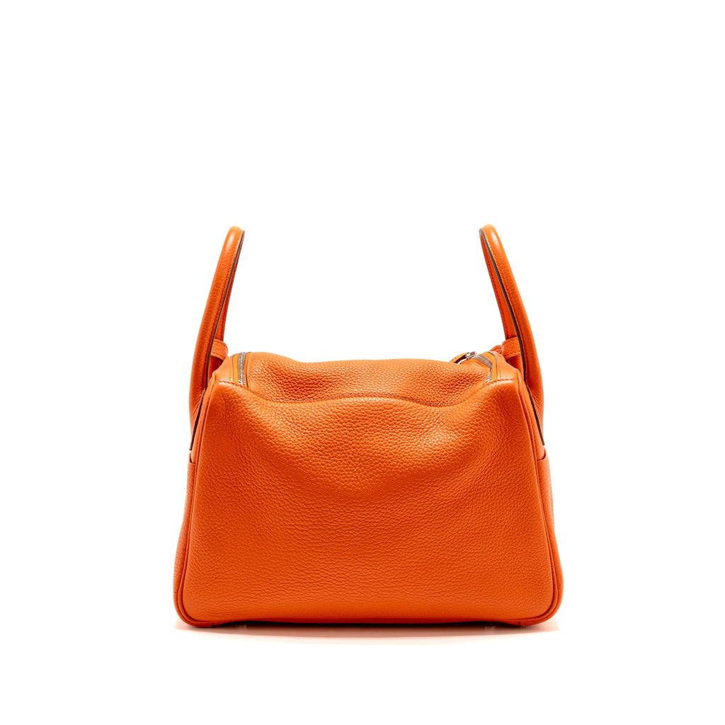 HERMES LINDY 30 CLEMENCE ORANGE SHW