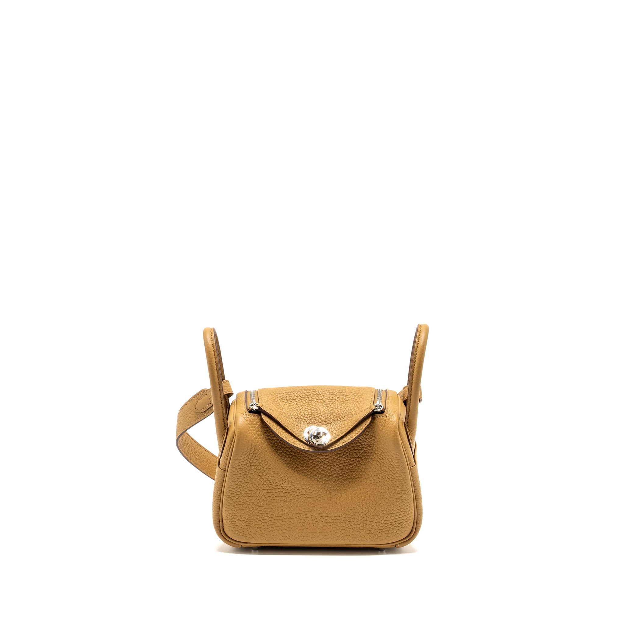 HERMES MINI LINDY CLEMENCE 4B BISCUIT SHW