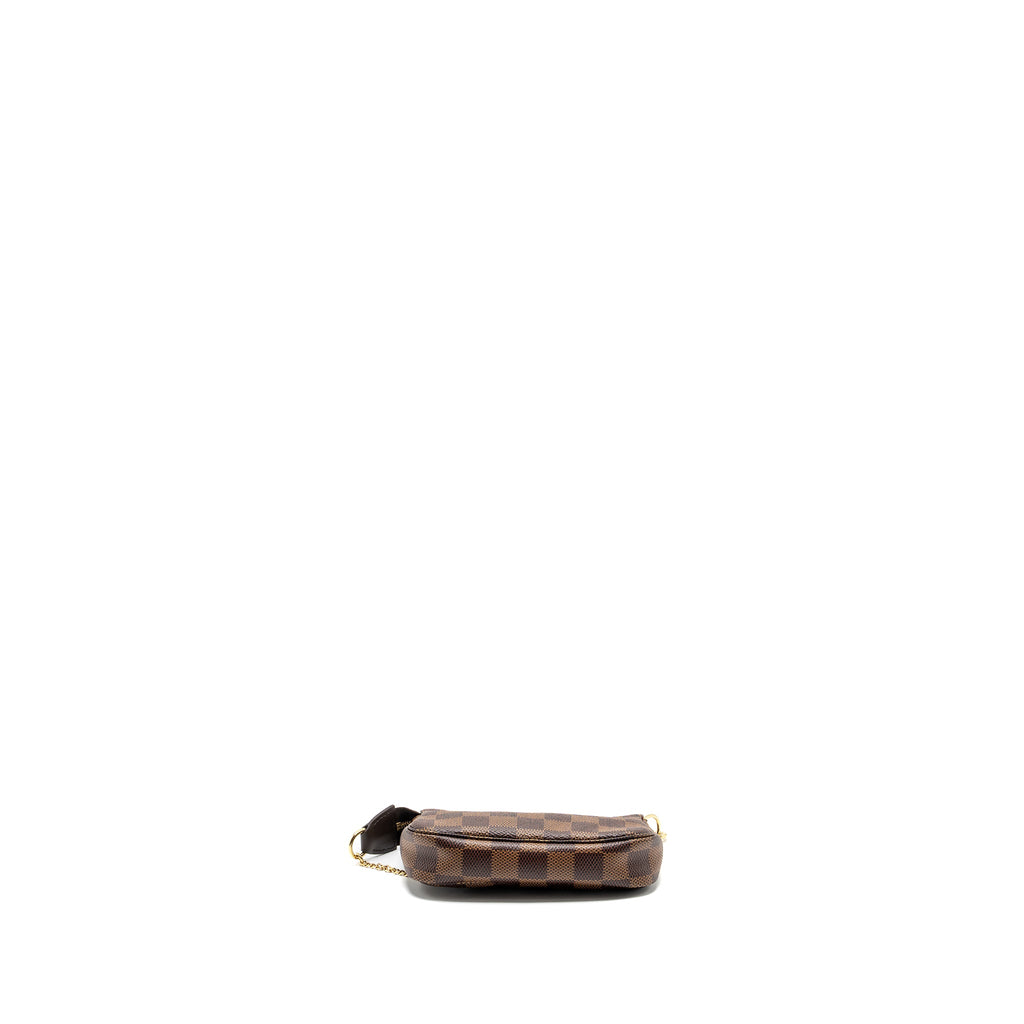 LOUIS VUITTON MINI POCHETTE DAMIER EBENE GHW