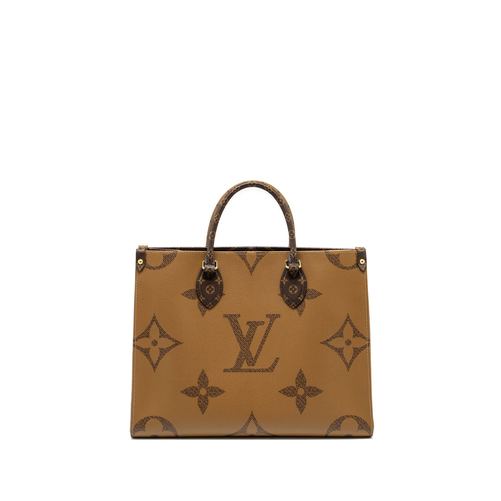 LOUIS VUITTON ONTHEGO MM MONOGRAM CANVAS GHW