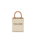 CELINE MINI VERTICAL CABAN TRIOMPHE CANVAS/CALFSKIN GHW
