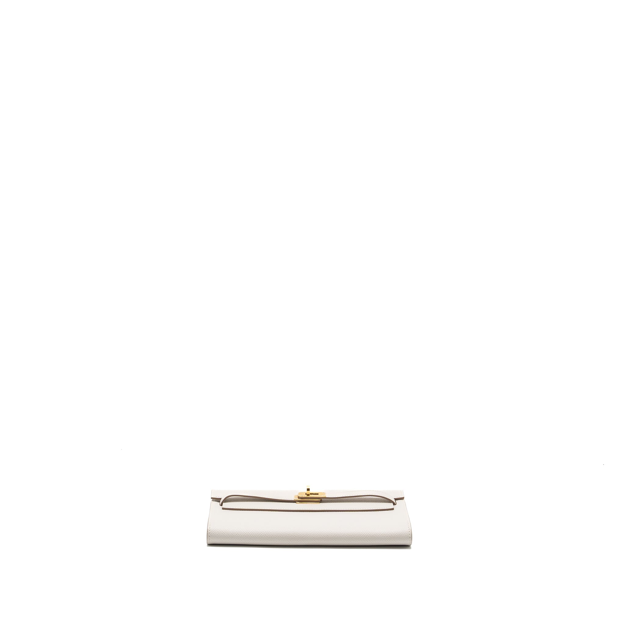 HERMES KELLY TO GO EPSOM GRIS PALE GHW