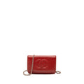 CHANEL TIMELESS WALLET ON CHAIN CAVIAR RED SHW