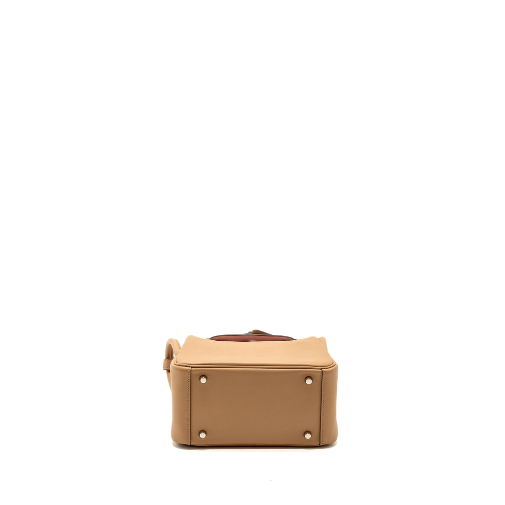 HERMES MINI LINDY SWIFT CHAI / MAUVE SYLVESTRE SHW