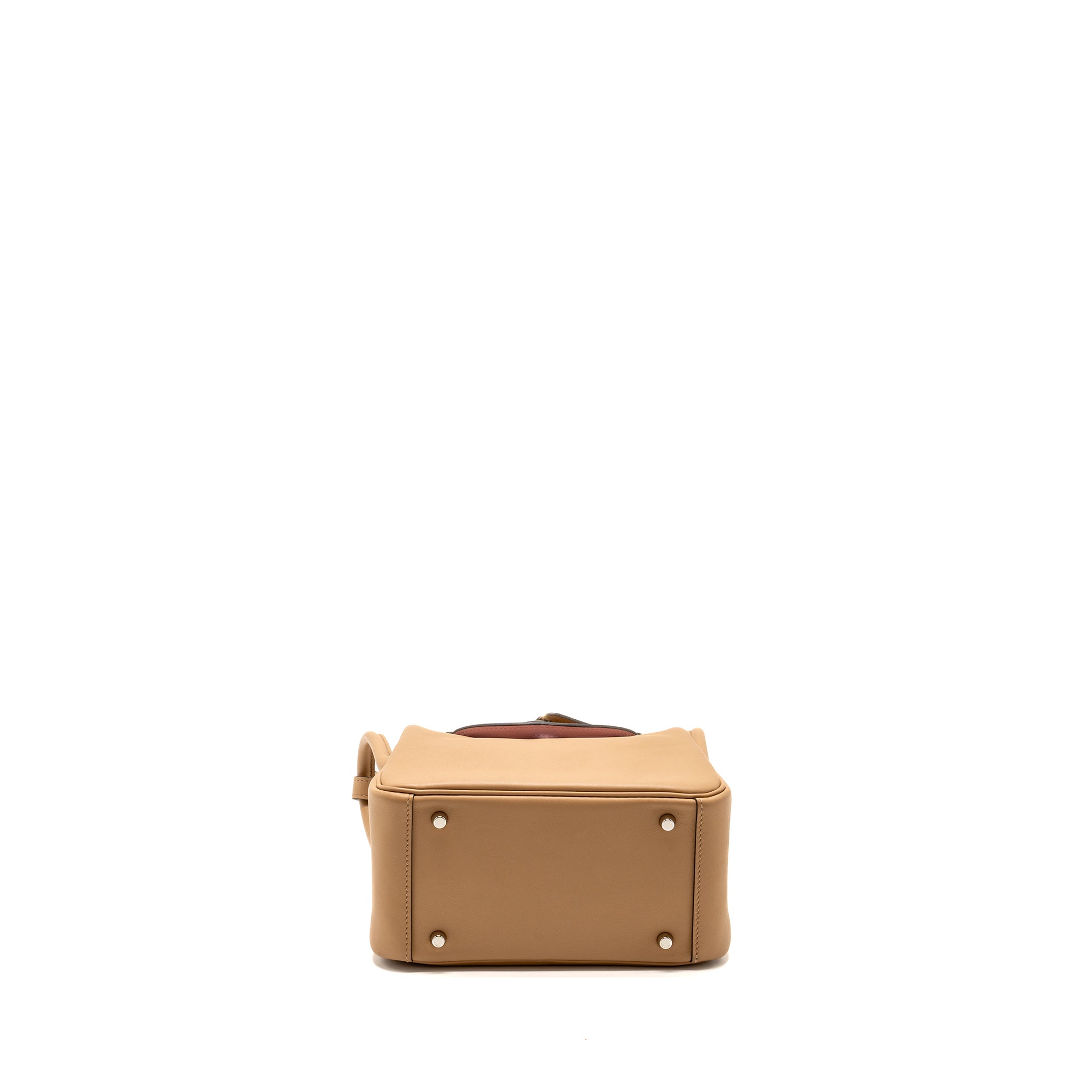 HERMES MINI LINDY SWIFT CHAI / MAUVE SYLVESTRE SHW