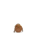 CHANEL 19 ROUND CLUTCH WITH CHAIN LAMBSKIN CARAMEL MULTICOLOUR HARDWARE (MICROCHIP)