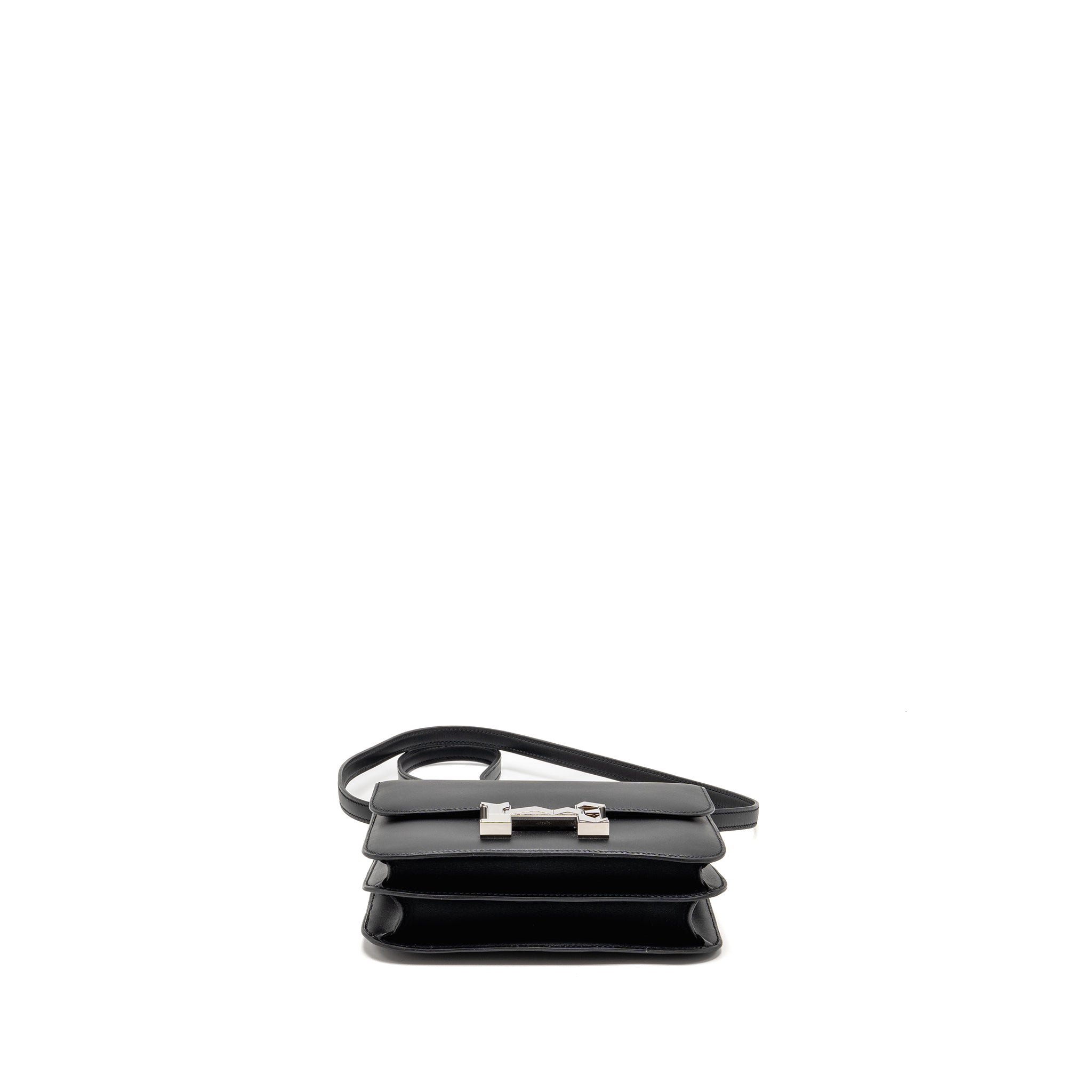 HERMES MINI CONSTANCE STUDIO DISCO LIMITED MONSIEUR LEATHER BLACK SHW