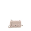 CHANEL MINI RECTANGULAR FLAP BAG LAMBSKIN LIGHT PINK SHW (MICROCHIP)