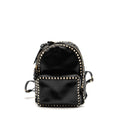 VALENTINO ROCKSTUD BACKPACK LEATHER BLACK GHW